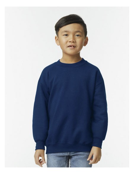 GIL-18000B-Heavy Blend™ Youth Crewneck Sweatshirt 2